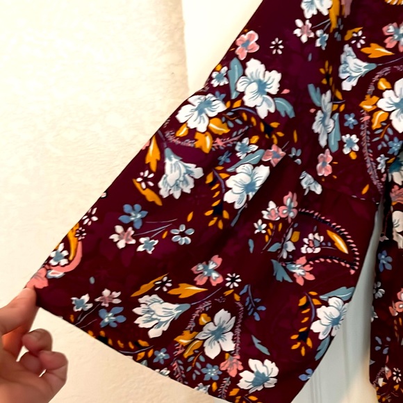 NWOT WOMEN’S PLUS SIZE PEPLUM TOP : SIZE 22 - Picture 2 of 3